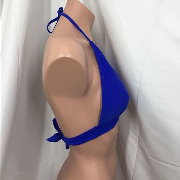 California Waves Banded Halter Bikini Top (D7) - Picture 4 of 6